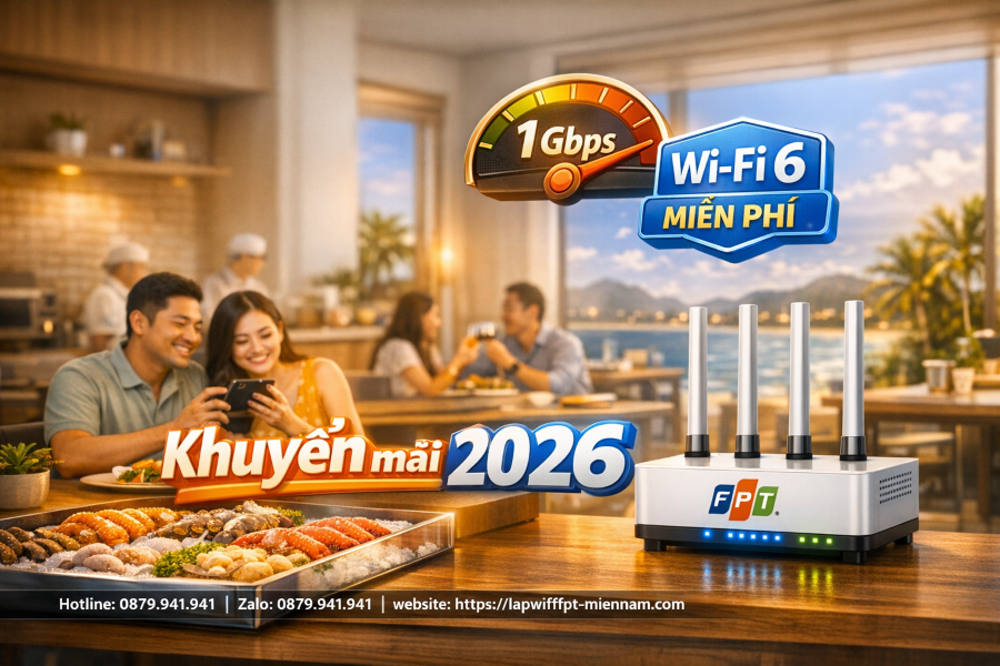Lắp internet FPT Bảo An giá ưu đãi 2026: Kết nối nhanh, giá siêu rẻ