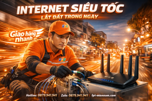 Lắp Internet FPT Cẩm Lệ Nhanh: Có Mạng Ngay Trong Ngày!