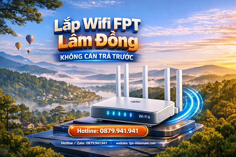 Lắp Internet FPT Lâm Đồng: Ưu Đãi "3 Không" - Bảng Giá Mới Nhất 2026