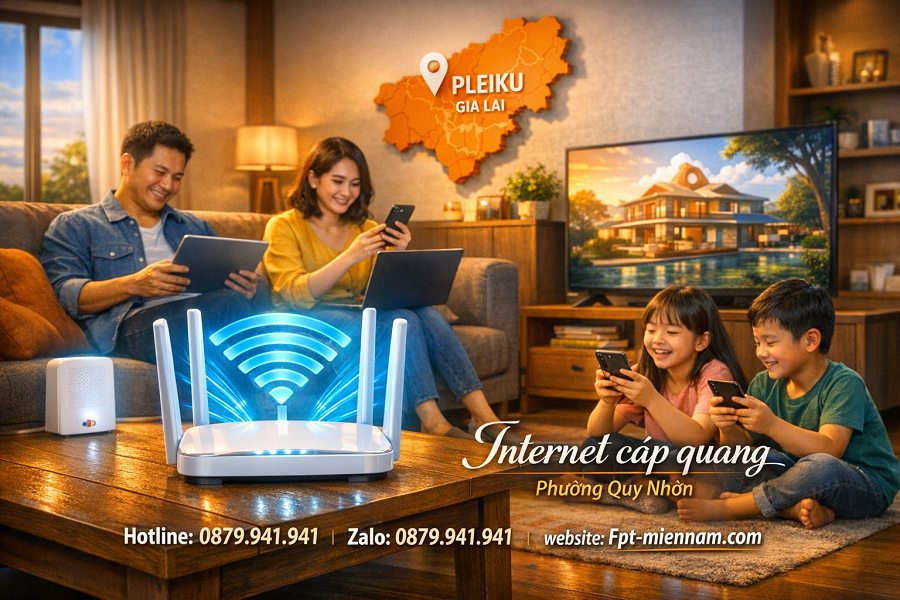 Lắp Internet FPT Phường Quy Nhơn Giá Rẻ – Ưu Đãi Mới Nhất