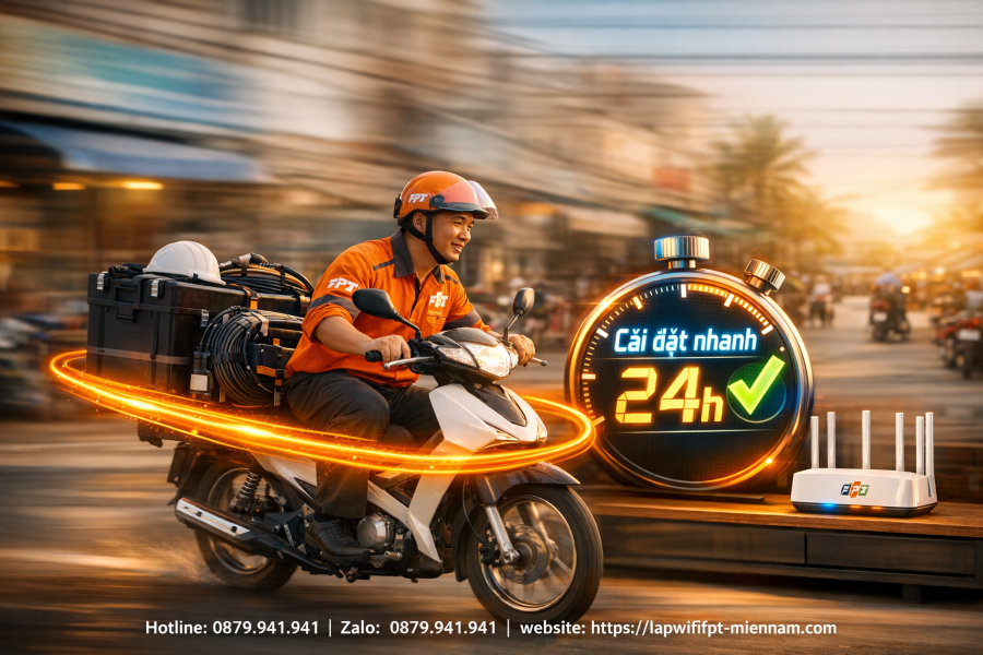 Lắp mạng FPT Bảo An trong ngày có khả thi?