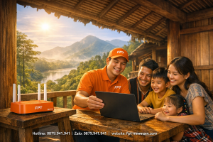 Lắp mạng FPT Cát Tiên: Xóa sổ vùng trắng internet tại địa phương