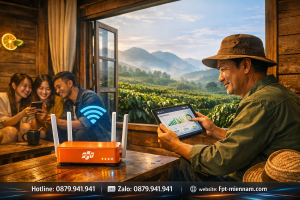 Lắp mạng FPT Di Linh: Internet tốc độ cao cho thủ phủ cà phê