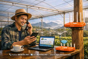 Lắp mạng FPT Đơn Dương: Internet cáp quang cho vùng rau vươn tầm