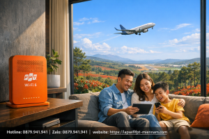 Lắp mạng FPT Đức Trọng: Ưu đãi đặc biệt cho khu vực gần sân bay Liên Khương