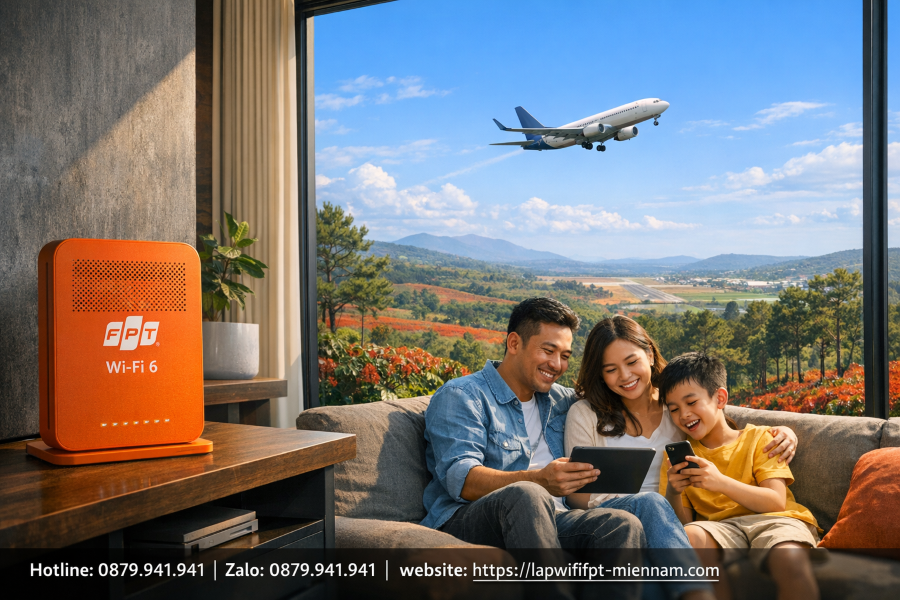 Lắp mạng FPT Đức Trọng: Ưu đãi đặc biệt cho khu vực gần sân bay Liên Khương