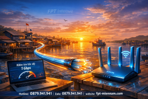 Lắp mạng FPT Gành Hào: Tốc độ cực nhanh, giá cực rẻ