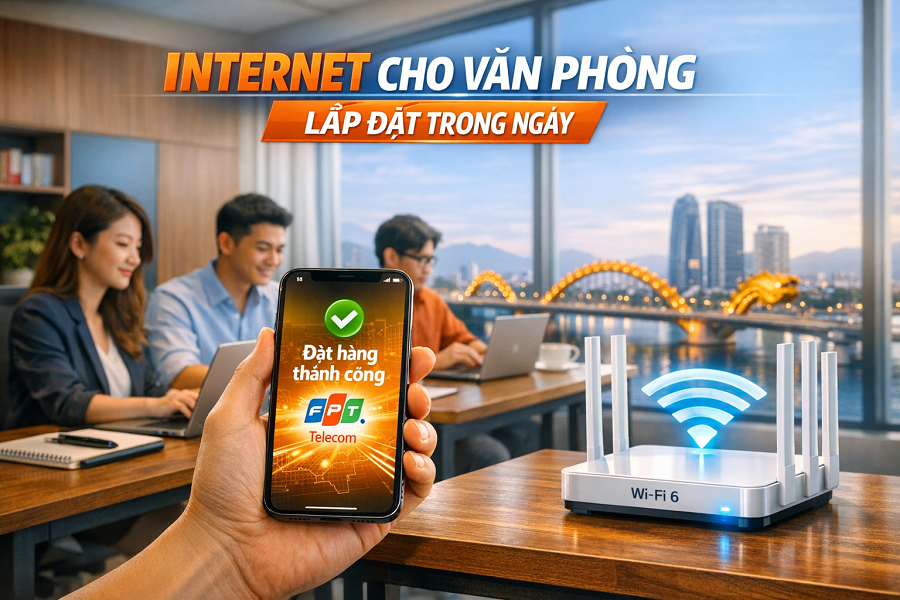 Lắp Mạng FPT Hải Châu Cho Văn Phòng Nhỏ – Giải Pháp Internet Tối Ưu