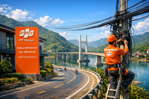 Lắp mạng FPT khu vực Cầu Số 2, Hòa Bình: Internet siêu tốc, giá rẻ