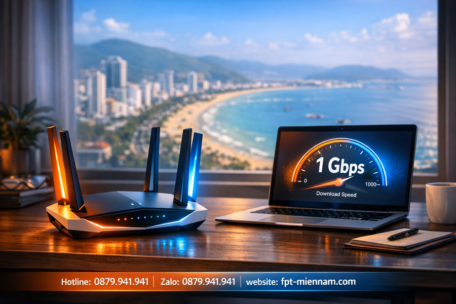 Lắp Mạng FPT Nhanh Tại Quy Nhơn Tây: Tốc Độ Vượt Trội, Ưu Đãi Cực Khủng