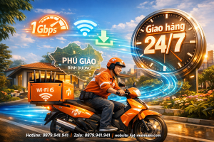 Lắp mạng FPT Phú Giáo trong ngày có được không? Giải đáp từ kỹ thuật viên