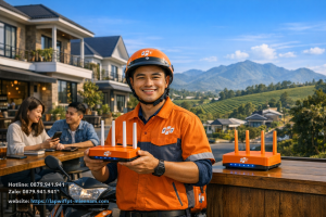 Lắp mạng FPT phường Lộc Sơn, Bảo Lộc: Hỗ trợ tại nhà sau 30 phút