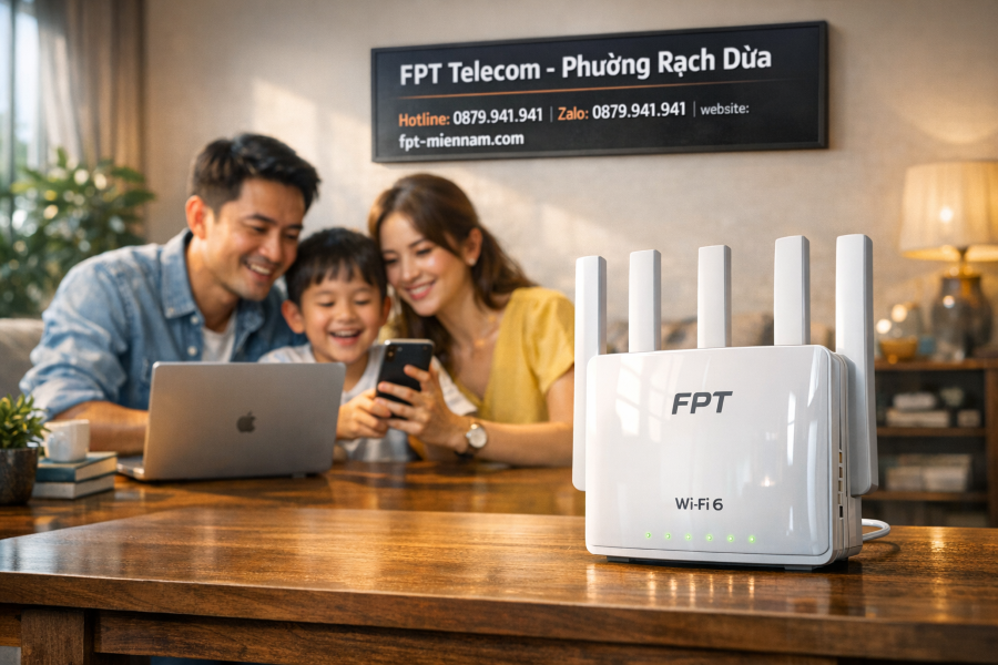 Lắp Mạng FPT Phường Rạch Dừa Giá Bao Nhiêu? Thông Tin Ưu Đãi Mới Nhất