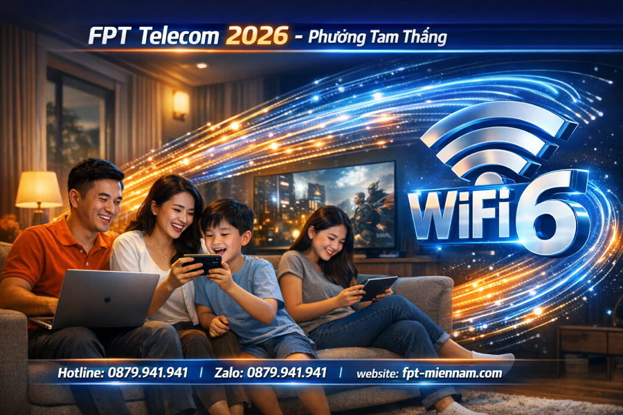 Lắp Mạng FPT Phường Tam Thắng Giá Rẻ 2026: Ưu Đãi Cực Khủng