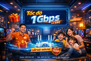 Lắp Mạng FPT Phường Tân Hưng Cho Quán Net: Chiến Game Mượt Mà, Doanh Thu Bứt Phá