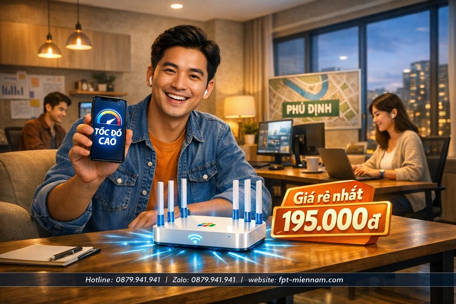 Lắp Mạng FPT Phường Tân Hưng Gói Rẻ Nhất: Tốc Độ Cao, Chi Phí Thấp