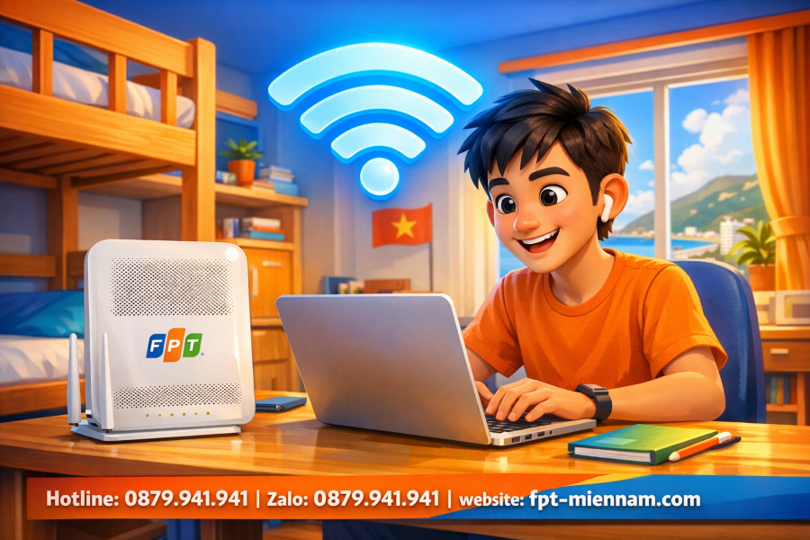 Lắp Mạng FPT Quy Nhơn Bắc Cho Nhà Trọ: Giá Rẻ, Thủ Tục Đơn Giản
