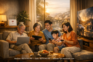 Lắp Mạng FPT Quy Nhơn Nam Cho Hộ Gia Đình: Kết Nối Yêu Thương, Giải Trí Đỉnh Cao