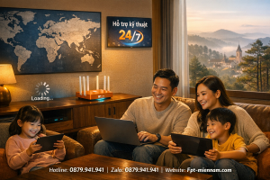 Lắp mạng FPT tại Phường 9, Đà Lạt: Giải pháp Internet hoàn hảo cho gia đình