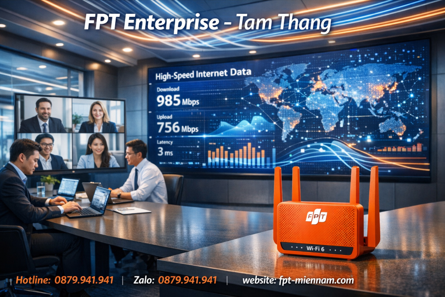 Lắp Mạng FPT Tam Thắng Cho Doanh Nghiệp: Giải Pháp Internet Toàn Diện 2026