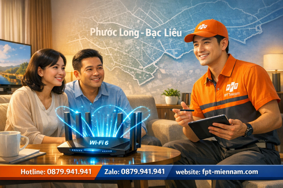 Lắp Mạng FPT Thị Trấn Phước Long: Giao Dịch Tại Nhà, Siêu Tốc & Tiết Kiệm