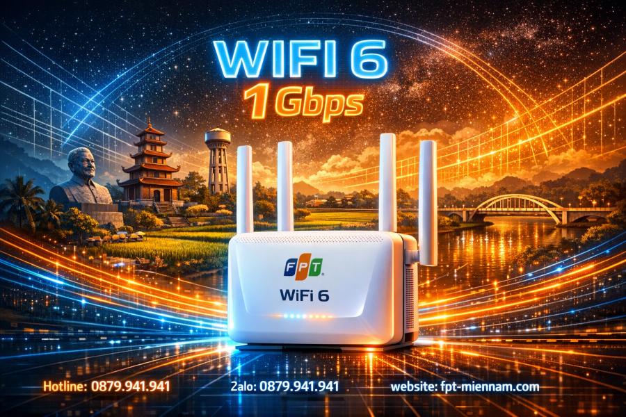 Lắp Mạng FPT Vĩnh Lợi: Đón Đầu Công Nghệ Wifi 6 Siêu Tốc