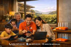 Gói cước internet FPT cho hộ gia đình tại xã Hòa Ninh, Di Linh