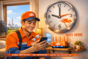 Lắp wifi FPT Cây Trường II có nhanh không? Quy trình triển khai siêu tốc