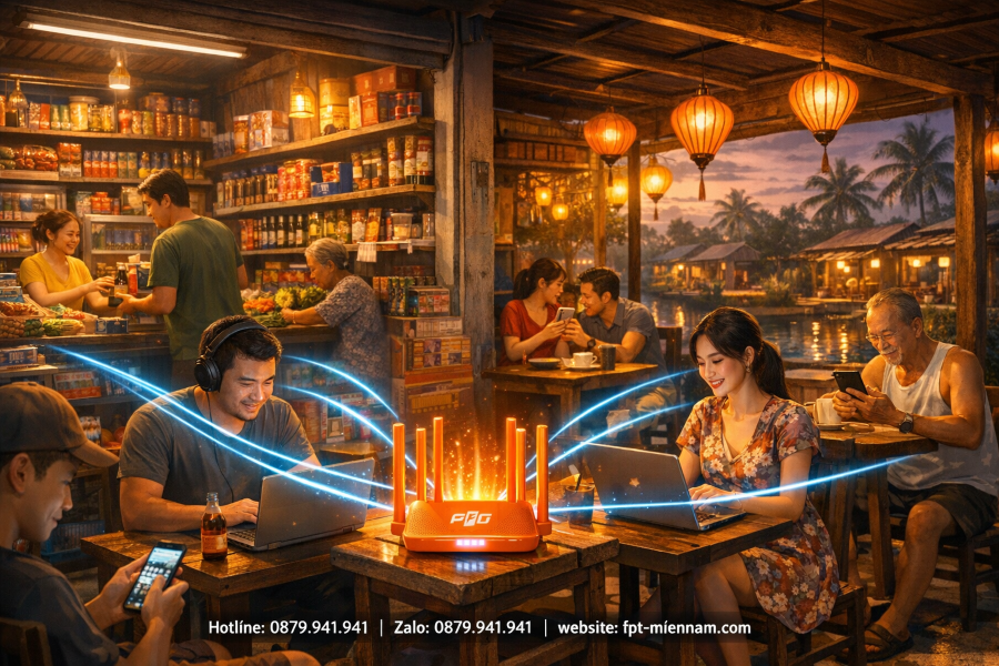 Lắp Wifi FPT Cho Hộ Kinh Doanh Tại Xã Minh Diệu: Kết Nối Ổn Định, Phát Triển Giao Thương