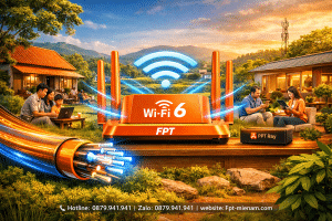 Lắp wifi FPT giá tốt tại các xã Dầu Tiếng: Sóng khỏe đến từng nhà