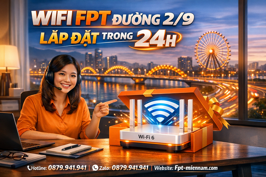 Lắp Wifi FPT Hải Châu Đường 2/9 Nhanh Trong 24H – Hạ Tầng Siêu Tốc