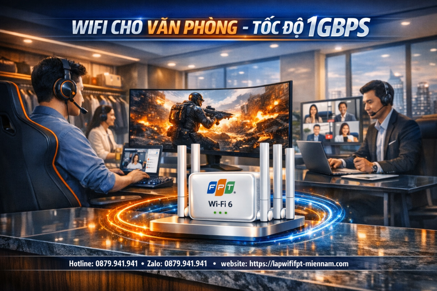 Lắp wifi FPT Liên Chiểu cho văn phòng – Nâng tầm hiệu suất công việc
