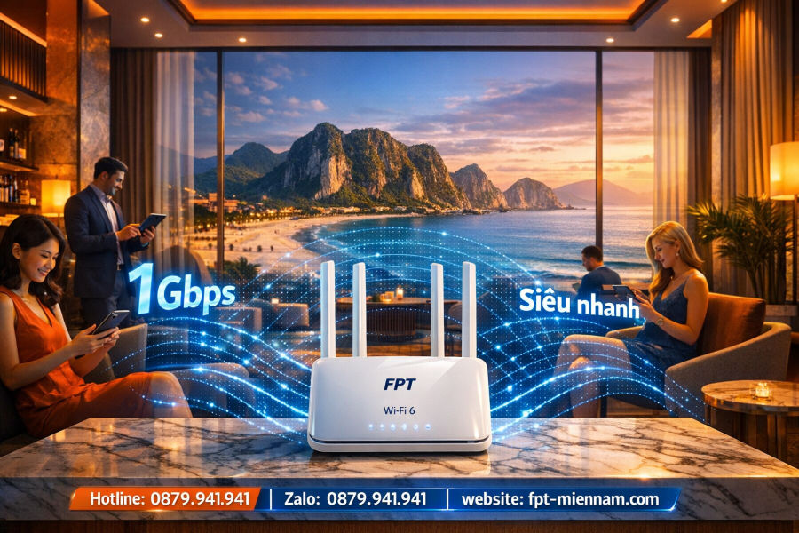 Lắp Wifi FPT Ngũ Hành Sơn Cho Khách Sạn: Nâng Tầm Dịch Vụ Lưu Trú 5 Sao