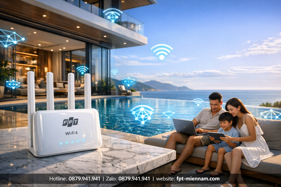 Lắp Wifi FPT Ngũ Hành Sơn Cho Villa: Đẳng Cấp Kết Nối Không Dây Hoàn Hảo