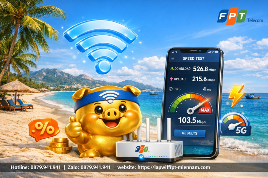 Lắp wifi FPT Ninh Chử giá rẻ nhất hiện nay – Kết nối tốc độ cao