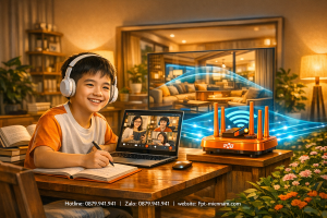 Lắp wifi FPT Phú Giáo cho học sinh, sinh viên: Học tập mượt mà, chi phí tối ưu