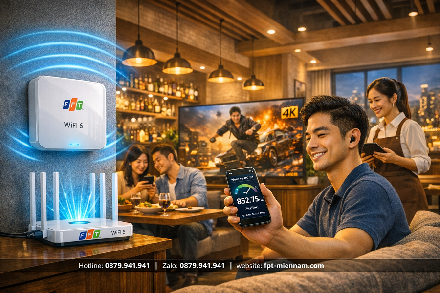 Lắp WiFi FPT Phường Bình Đông Cho Quán Ăn: Bí Quyết Giữ Chân Khách Hàng