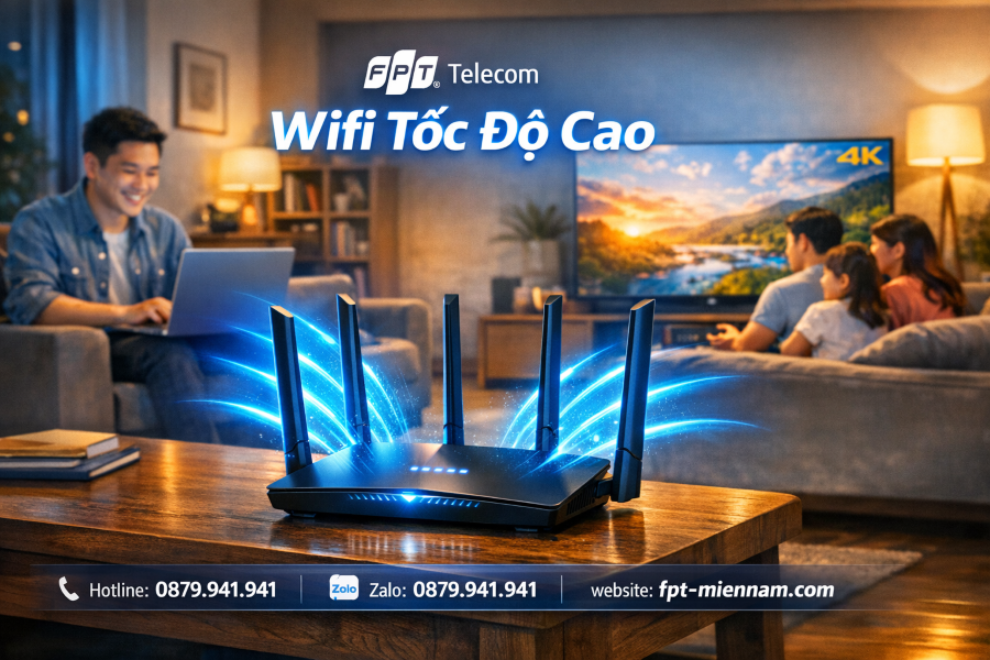 Lắp Wifi FPT Phường Quy Nhơn Bắc Giá Rẻ: Thủ Tục Nhanh, Sóng Khỏe