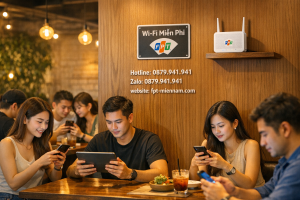 Lắp WiFi FPT Rạch Dừa Cho Quán Ăn: Giải Pháp Thu Hút Khách Hàng
