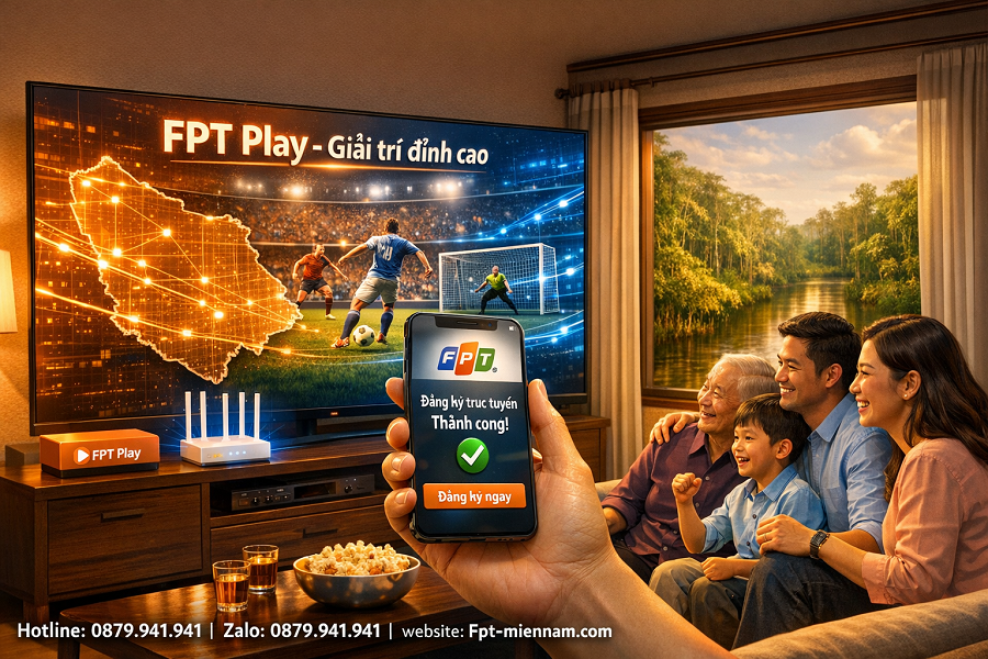 Lắp Wifi FPT U Minh Combo Truyền Hình: Thế Giới Giải Trí Trong Tầm Tay