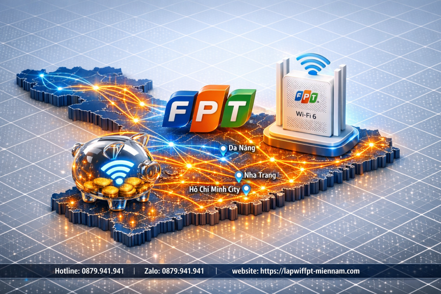 Mạng lưới Wifi FPT phủ sóng miền Nam mạnh mẽ như thế nào?