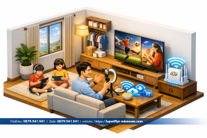 Nhu cầu sử dụng Internet tại hộ gia đình Phường Đông Hải