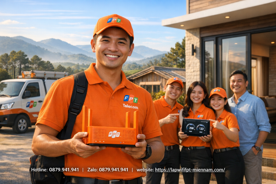 Quy trình chuyển địa điểm mạng FPT tại Bảo Lộc đơn giản nhất