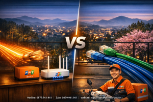 So sánh các gói cước Internet FPT và các nhà mạng khác tại Đà Lạt