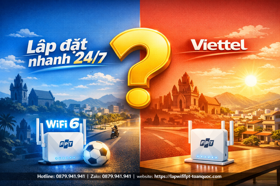 So Sánh FPT Và Viettel Tại Phan Rang – Nên Chọn Mạng Nào?