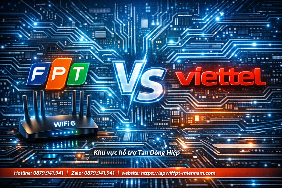 So sánh FPT và Viettel tại Tân Đông Hiệp: Nhà mạng nào tốt hơn?