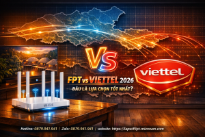 So Sánh Wifi FPT Và Viettel Tại Ngọc Hiển: Đâu Là Lựa Chọn Tốt Nhất?