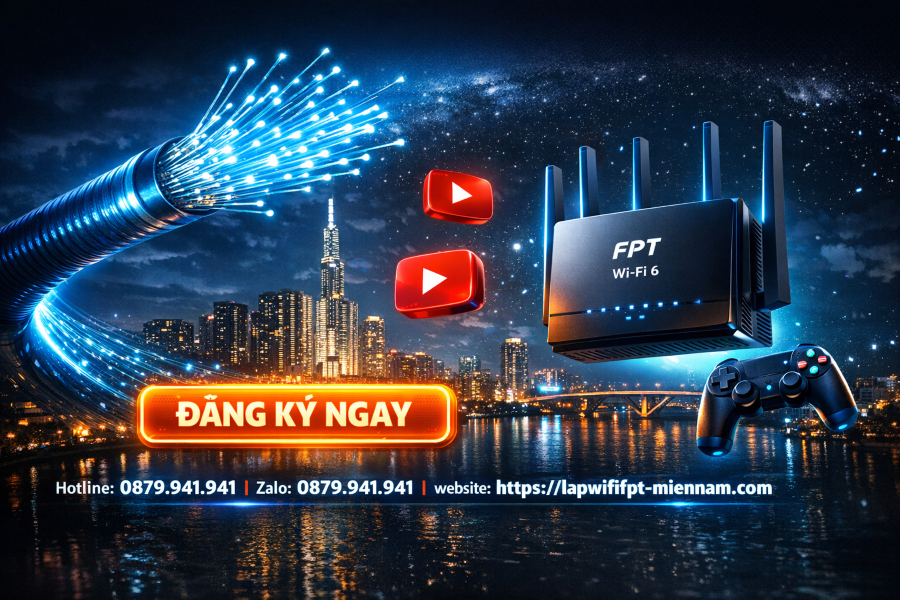 Tại sao bạn nên đăng ký Internet FPT miền Nam ngay hôm nay?