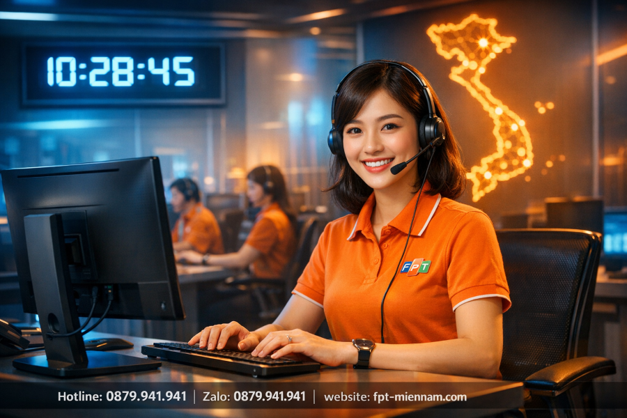 Tổng đài CSKH FPT Hòa Bình hoạt động 24/7: Luôn đồng hành cùng bạn