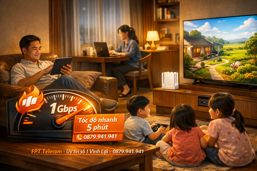 Top lý do người dân Vĩnh Lợi tin dùng mạng FPT